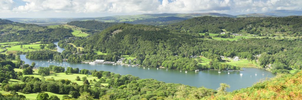 Lakeside & Windermere from Gummer's How © Alex Black