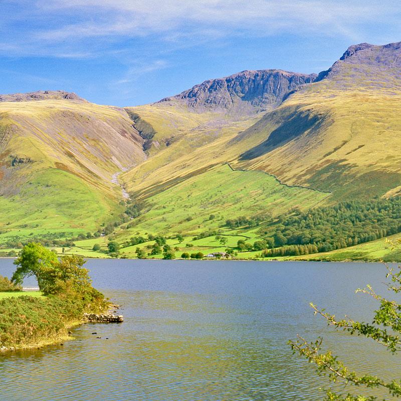 Scafell & Scafell Pike from Wast Water © Alex Black